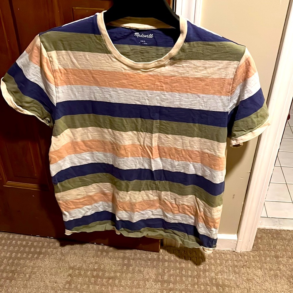 Multi-colored Madewell T-Shirt Size Large
